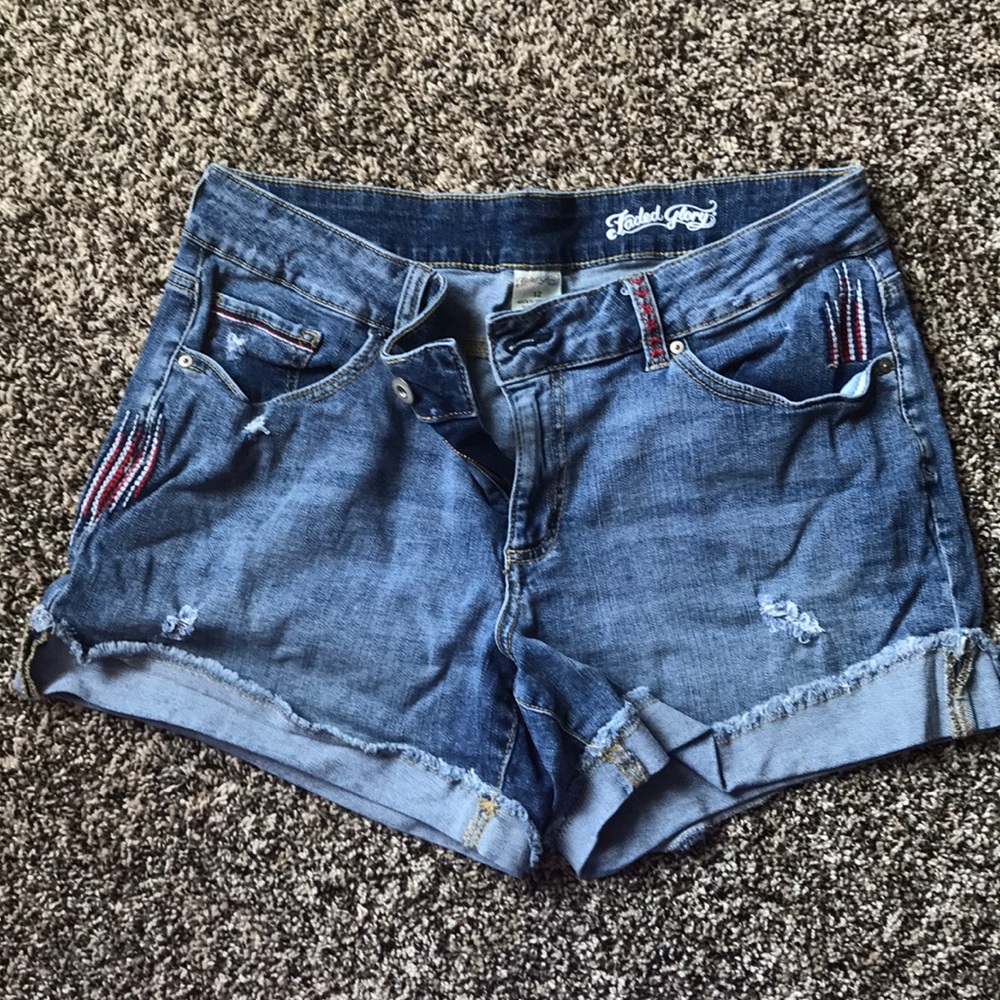 Women’s patriotic shorts